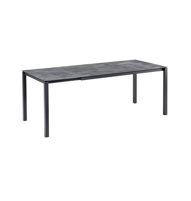 BEST Gartentisch Palazzo anthrazit rechteckig