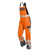 Arbeitshose PSA SAFETY X7, Warnschutz, Unisex, flammhemmend, warnorange/anthrazit, Größe 50