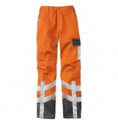 Arbeitshose PSA SAFETY X7, Warnschutz, Unisex, warnorange/anthrazit, Größe 46