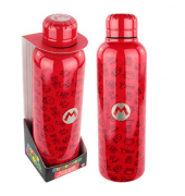 Trinkflasche Super Mario rot 0,5 l