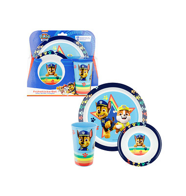 Kindergeschirr-Set Paw Patrol bunt 3-tlg.