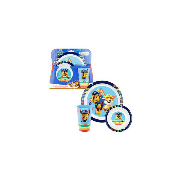 4043891335611 - Kindergeschirr-Set Paw Patrol bunt 3-tlg 4043891335611 HEAD 3 Stück 4043891335611 - Kindergeschirr-Set Paw Patrol bunt 3-tlg 4043891335611 HEAD 3 Stück