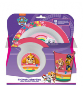 Kindergeschirr-Set Paw Patrol bunt 3-tlg.