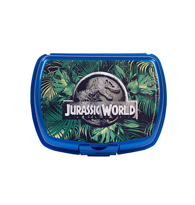 Lunchbox Jurassic World Urban 7,0 cm hoch blau