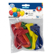 Luftballon 15ST farbig sortiert