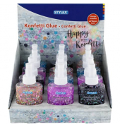 Bastelkleber 23383 Konfettikleber, 90g, permanent