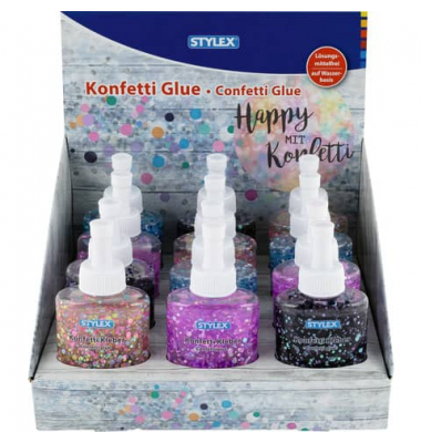 Bastelkleber 23383 Konfettikleber, 90g, permanent