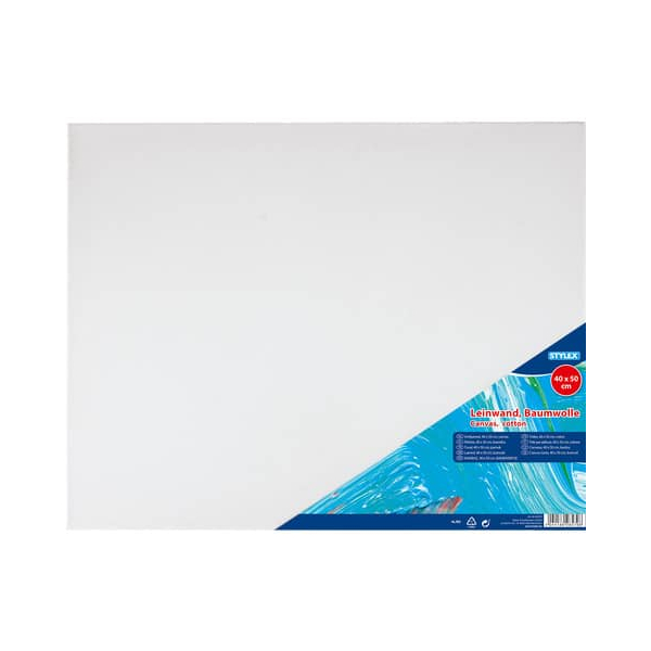 4044186285796 - Keilrahmen - bespannt 40 x 50 cm weiß 4044186285796 STYLEX 28 4044186285796 - Keilrahmen - bespannt 40 x 50 cm weiß 4044186285796 STYLEX 28