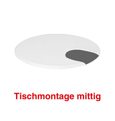 Kerkmann Move 1 Kabeldurchlass 6,0 cm weiß