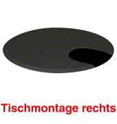 Kerkmann Move Kabeldurchlass 6,0 cm schwarz