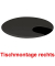 Kerkmann Move Kabeldurchlass 6,0 cm schwarz