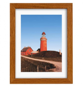 92 0454 Bilderrahmen Sylt braun 15x20cm  Holz