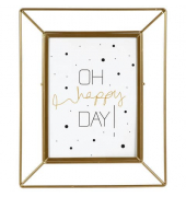 96 0274 Bilderrahmen Otranto gold 15x20cm  Metall