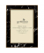 96 0413 Bilderrahmen Marble schwarz 13x18cm  Metall