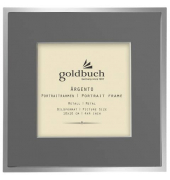 96 0710 Bilderrahmen Argento anthrazit 10x10cm  Metall