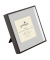 96 0820 Bilderrahmen Scuro schwarz 10x10cm  Metall