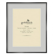 96 0824 Bilderrahmen Scuro schwarz 15x20cm  Metall