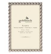 98 0222 Bilderrahmen Ritorto silber 10x15cm  Metall