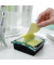 Haftnotizspender C2014Y12, Z-Notes, schwarz/transparent, mit Spender