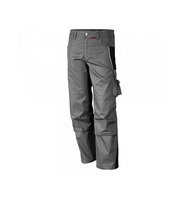 Arbeitshose „pro mg 245“, Herren, grau/schwarz, Größe 58