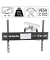 hama TV-Wandhalterung FULLMOTION 118626 schwarz