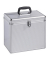 hama 50er LP-Koffer silber