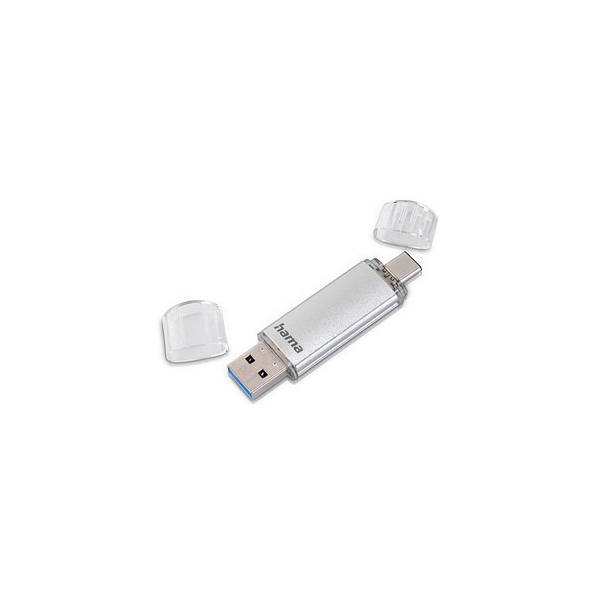 4047443414878 - USB-Stick C-Laeta 00181073 silber USB-A-Stecker 30 USB-C-Stecker 31 128 GB 4047443414878 Hama