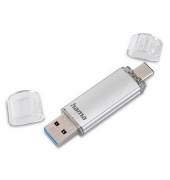 USB-Stick C-Laeta 00181075, silber, ohne, USB-A-Stecker 3.0/USB-C-Stecker 3.1, 256 GB