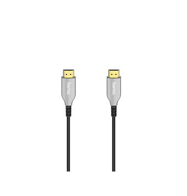 hama HDMI Kabel 10,0 m silber