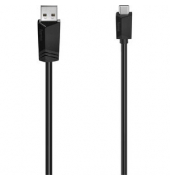 Anschlusskabel, USB CUSB A - SteckerStecker, L: 1,5 m, schwarz