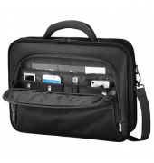 hama Laptoptasche Miami Kunstfaser schwarz bis 39,6 cm (15,6 Zoll)