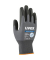 Arbeitshandschuhe phynomic allround, Aqua-Polymer-Schaum, grau/schwarz, Größe 7 / S