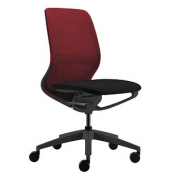 Bürostuhl se:motion net em-821004 rot, schwarz