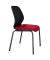 sedus Besucherstuhl se:do ap-820/003 rot, schwarz Stoff