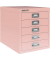 BISLEY MultiDrawer™ L125 Schubladenschrank pink mit 5 Schubladen 27,9 x 38,0 x 32,5 cm