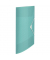 Gummizugmappe 626222, A4 blau Polypropylen, mit 3 Einschlagklappen