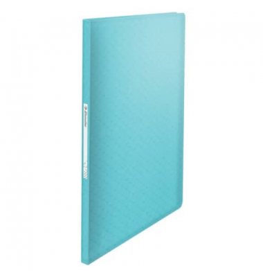 Sichtbuch Colour'Breeze 626227, blau, A4, mit 40 Hüllen, Polypropylen (PP)