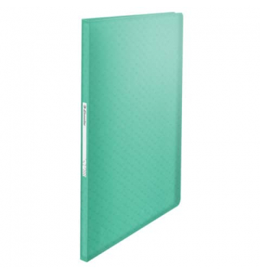 Sichtbuch Colour'Breeze 626228, grün, A4, mit 40 Hüllen, Polypropylen (PP)