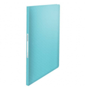 Sichtbuch Colour'Breeze 626232, blau, A4, mit 60 Hüllen, Polypropylen (PP)