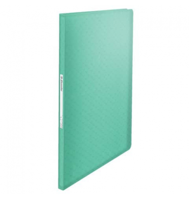 Sichtbuch Colour'Breeze 626233, grün, A4, mit 60 Hüllen, Polypropylen (PP)