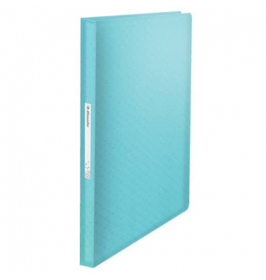 Sichtbuch Colour'Breeze 626237, blau, A4, mit 80 Hüllen, Polypropylen (PP)