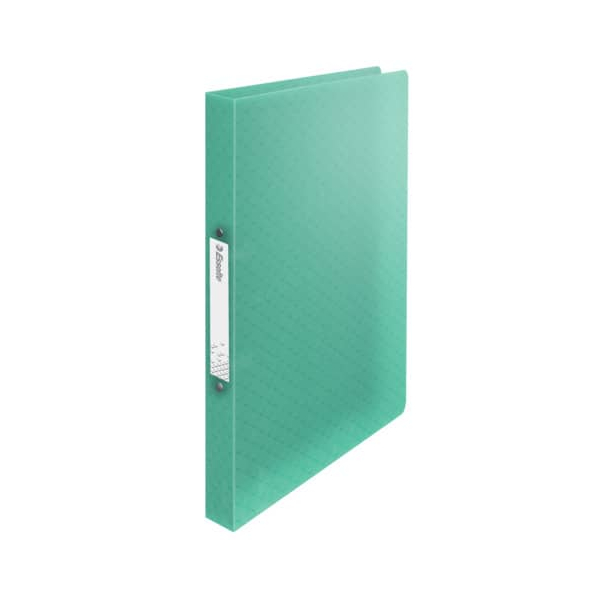12 Stück Esselte Ringbuch Colour'Breeze Colour'Breeze-Prägung 626243, A4 2 Ringe 25mm Ring-Ø Polypropylen (PP) grün 4049793052977 Esselte
