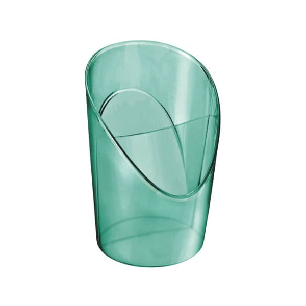 6 Stück Esselte Stifteköcher Colour'Ice transp.grün 4049793054551 Esselte