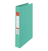 Ringbuch Colour'Breeze Colour'Breeze-Pr&auml;gung 626498, A4 2 Ringe 25mm Ring-&Oslash; Karton, PP-kaschiert gr&uuml;n
