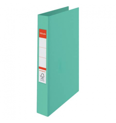 Ringbuch Colour'Breeze Colour'Breeze-Pr&auml;gung 626498, A4 2 Ringe 25mm Ring-&Oslash; Karton, PP-kaschiert gr&uuml;n