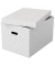 Aufbewahrungsbox Home 628286, für A3, außen 35,5x51x30,5cm, Karton weiß