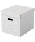 Aufbewahrungsbox Home 628288, für A5, außen 32x36,5x31,5cm, Karton weiß