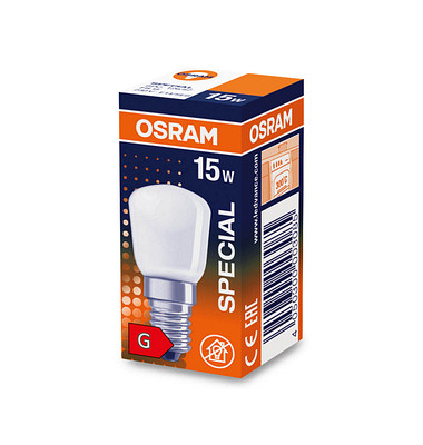 OSRAM Backofenlampe SPECIAL OVEN T E14 15 W matt