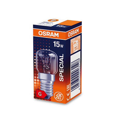 OSRAM Backofenlampe SPECIAL OVEN T E14 15 W klar