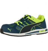 Sicherheitsschuhe ELEVATE KNIT GREEN LOW URBAN PROTECT, S1P, SRC, Herren, blau/grün